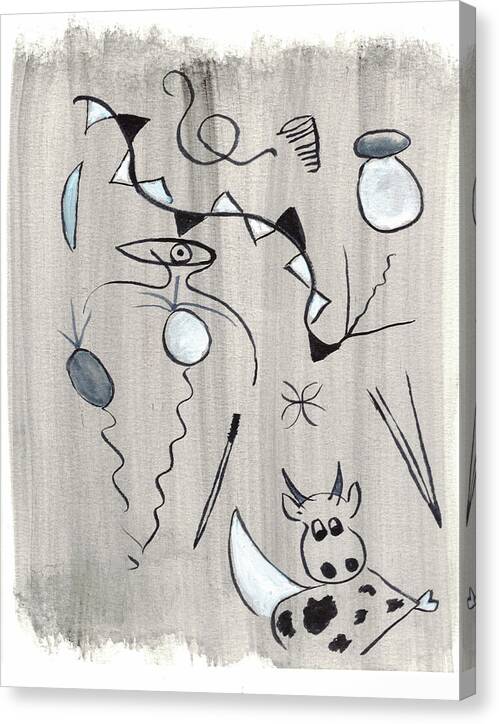 Course Landaise - Canvas Print