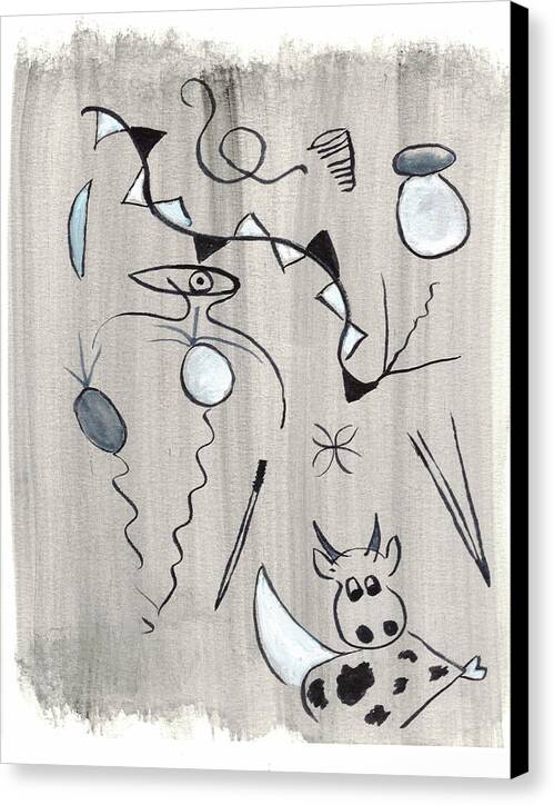 Course Landaise - Canvas Print