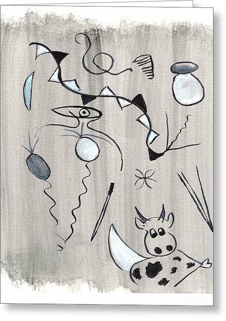 Course Landaise - Greeting Card