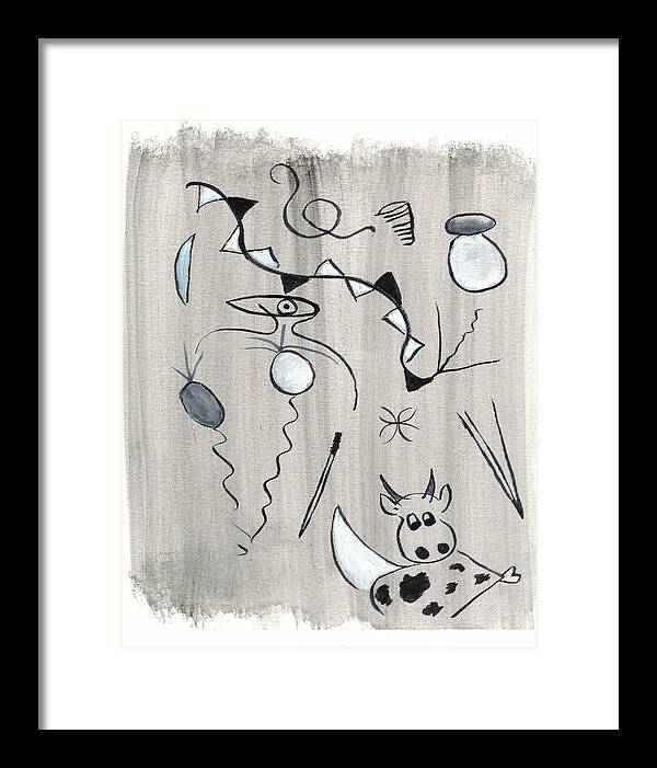 Course Landaise - Framed Print