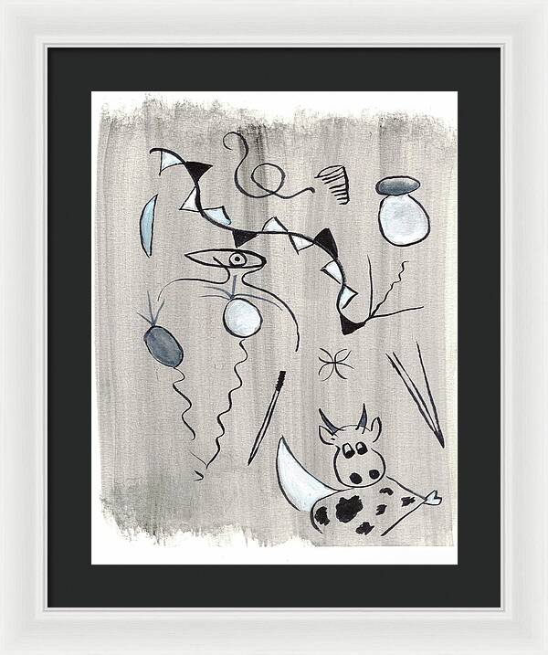 Course Landaise - Framed Print