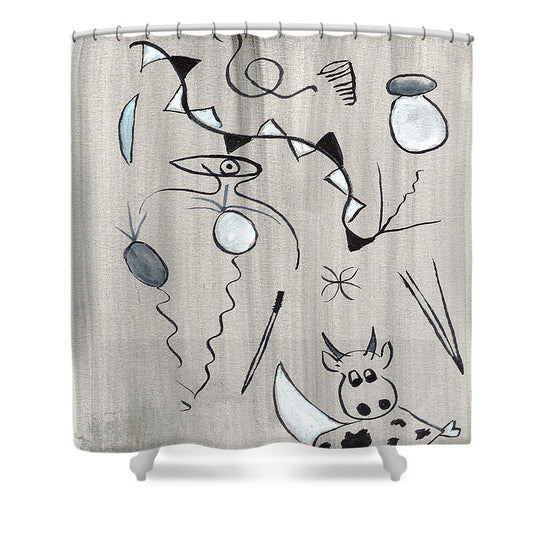 Course Landaise - Shower Curtain