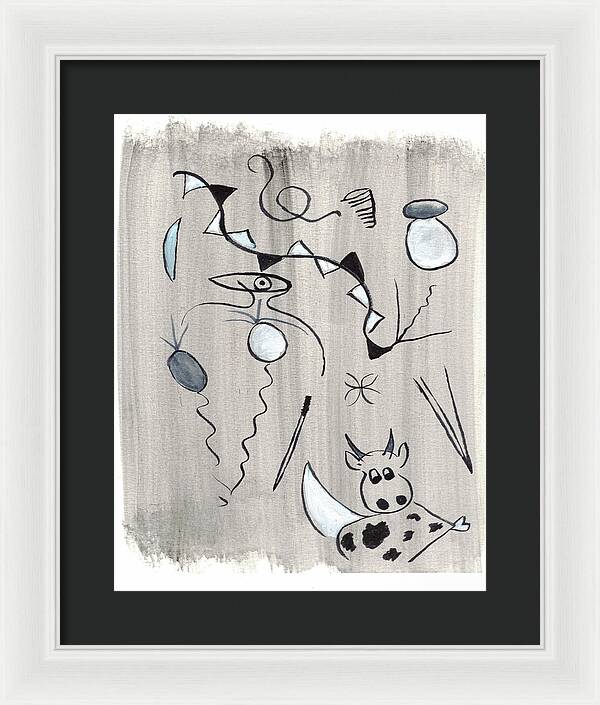 Course Landaise - Framed Print