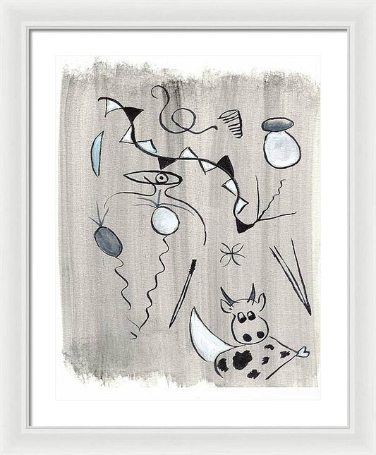 Course Landaise - Framed Print