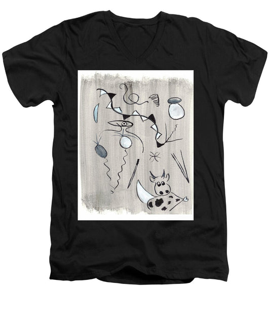 Course Landaise - Men's V-Neck T-Shirt