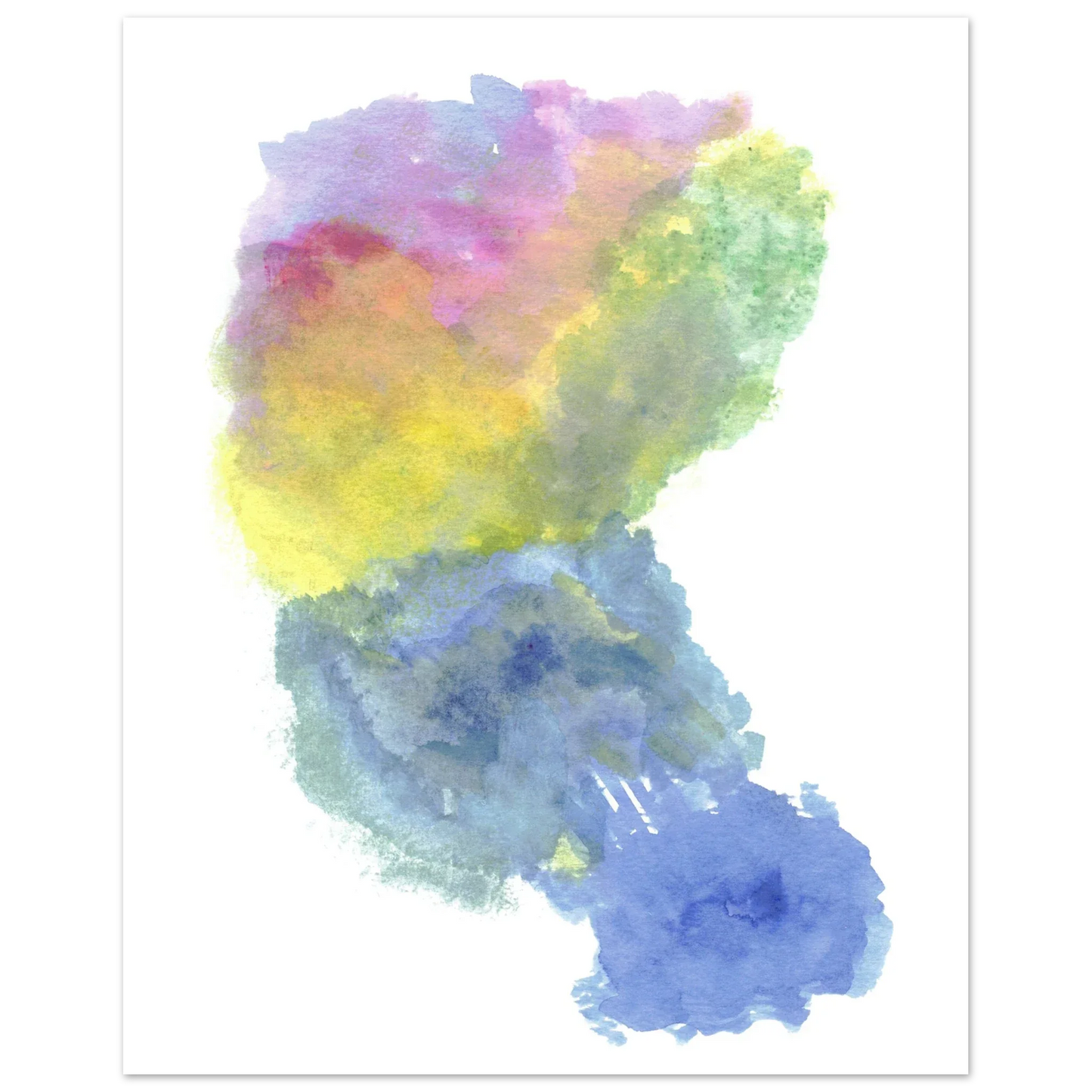 Affiche Premium Papier Mat – Aurora Drift Par l'Artiste Laure Leprince - Laure Leprince - Artiste Peintre