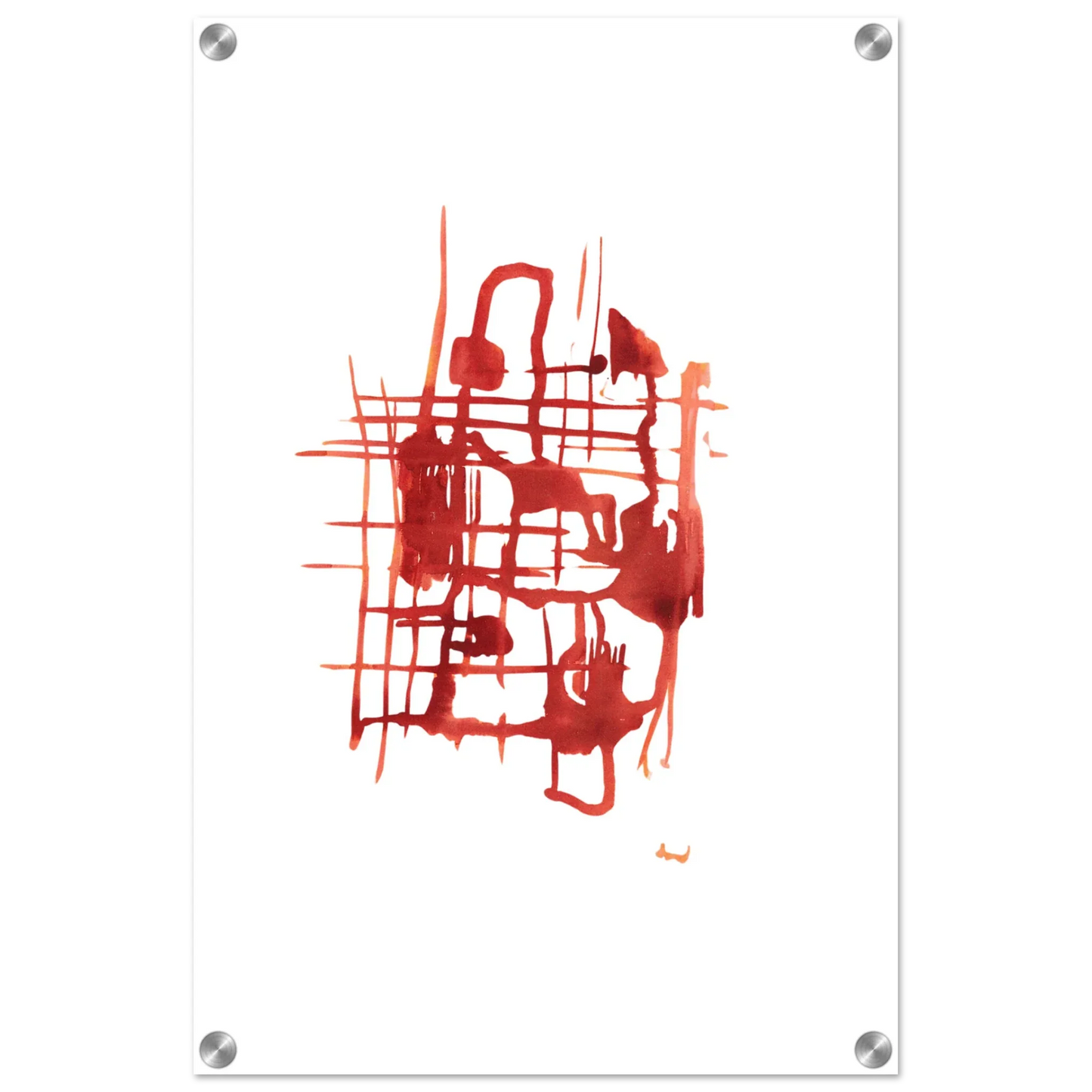 Impression sur acrylique brillante Solar Frame | Art contemporain par Laure Leprince - Laure Leprince - Artiste Peintre