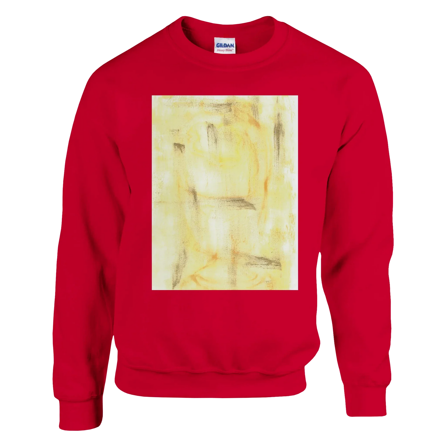 Sweatshirt Unisexe Classique Golden Haze – Impression Artistique Multicolore - Laure Leprince - Artiste Peintre