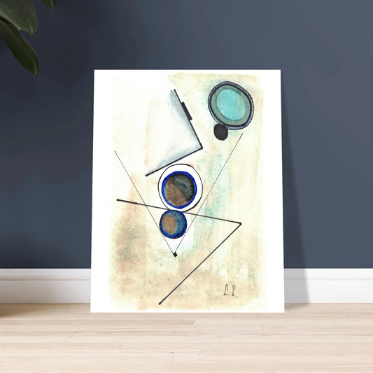 Affiche premium sur papier mat – Art mural de qualité supérieure - Laure Leprince - Artiste Peintre