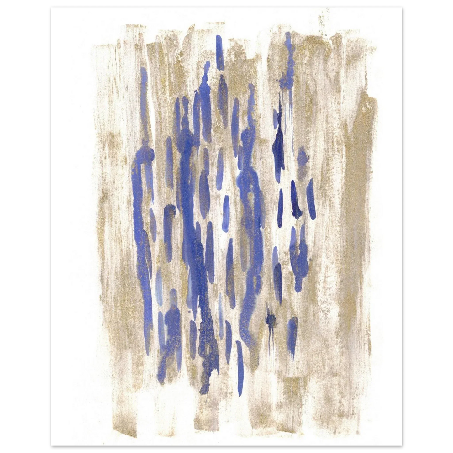 Premium Matte Paper Poster Aquarelle Originale RDJ3-17 - Laure Leprince - Artiste Peintre