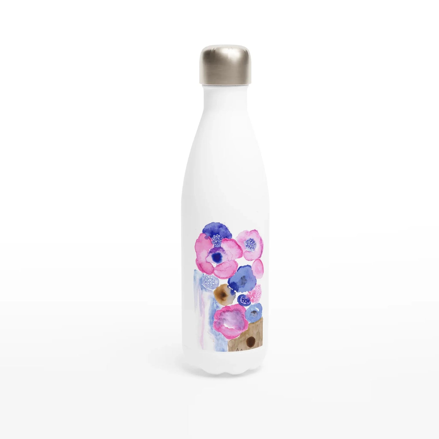 Bouteille isotherme en acier inoxydable 500 ml boreales – Design artistique exclusif - Laure Leprince - Artiste Peintre