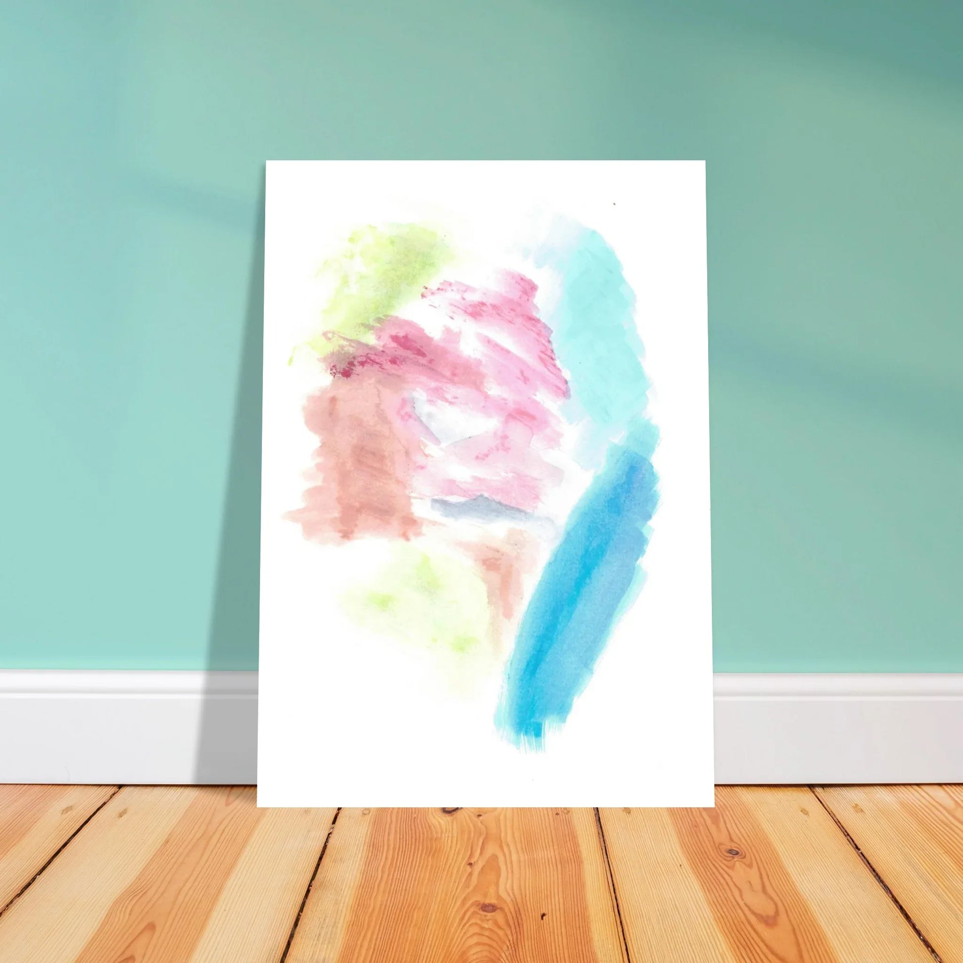 Premium Matte Paper Poster Aquarelle Originale RDJ3-3 - Laure Leprince - Artiste Peintre