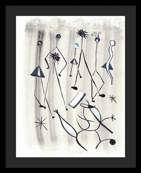 Danseur Etoile - Framed Print