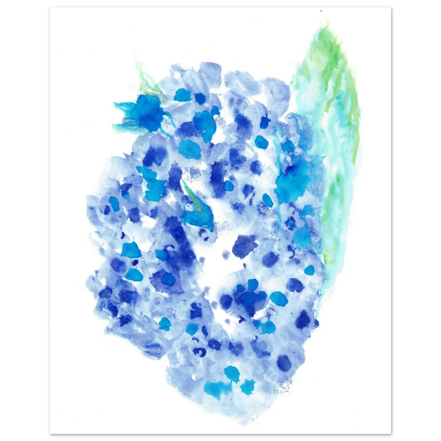 Premium Matte Paper Poster Aquarelle Originale RDJ3-2 - Laure Leprince - Artiste Peintre