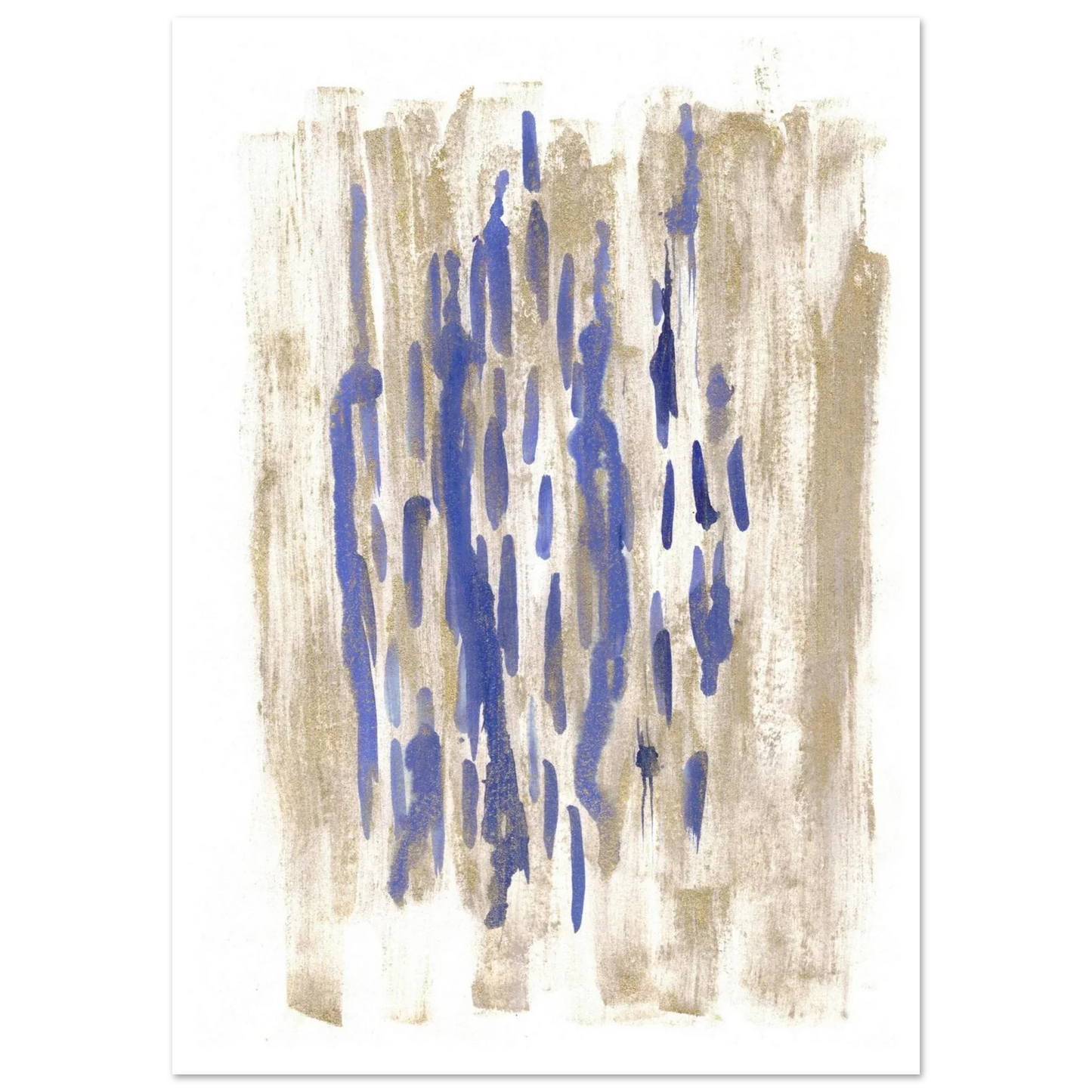 Premium Matte Paper Poster Aquarelle Originale RDJ3-17 - Laure Leprince - Artiste Peintre