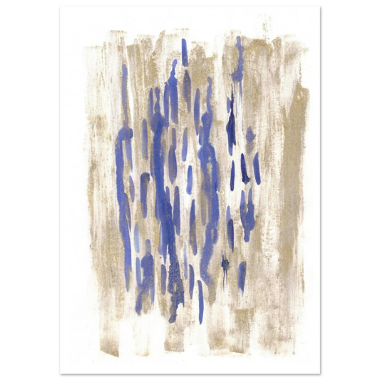 Premium Matte Paper Poster Aquarelle Originale RDJ3-17 - Laure Leprince - Artiste Peintre