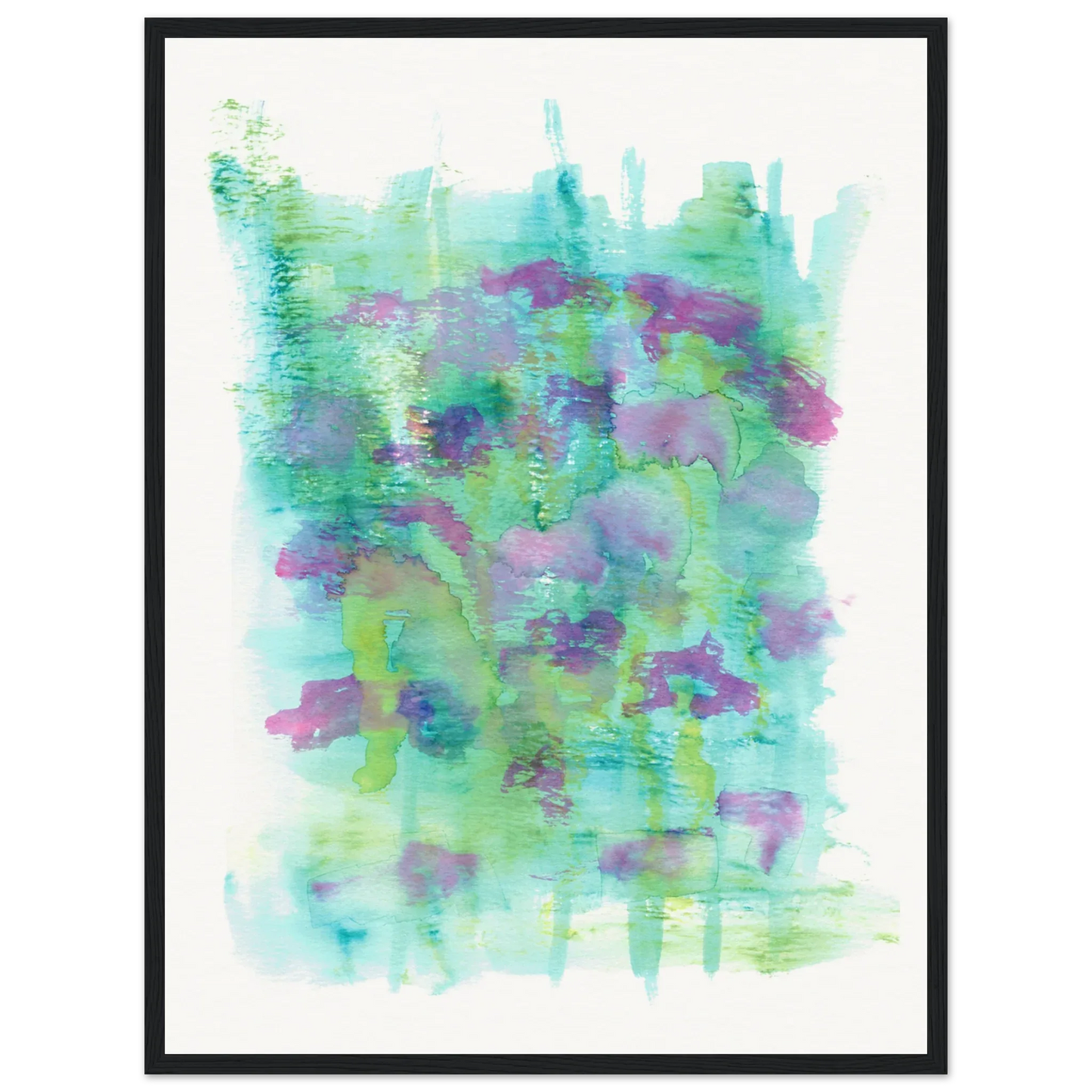 Museum-Quality Matte Paper Wooden Framed Poste Eclosions Sauvages - Laure Leprince - Artiste Peintre