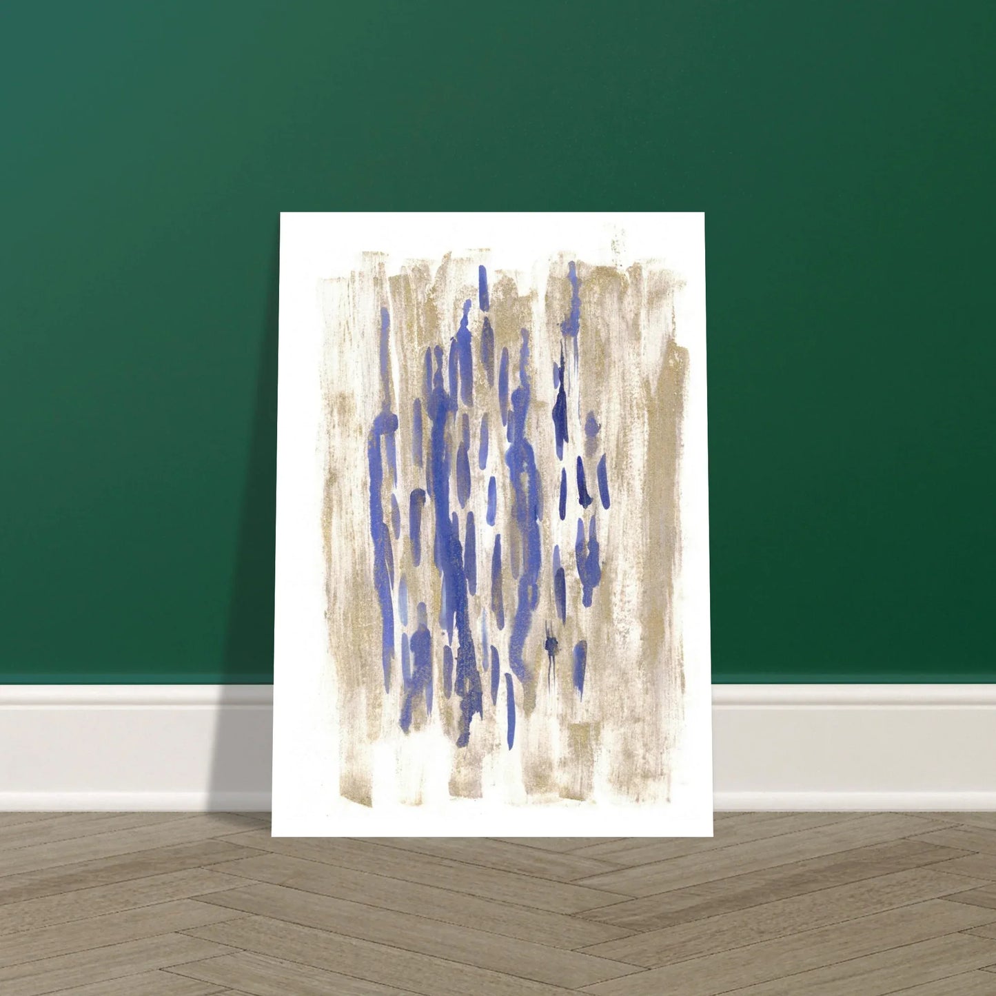 Premium Matte Paper Poster Aquarelle Originale RDJ3-17 - Laure Leprince - Artiste Peintre