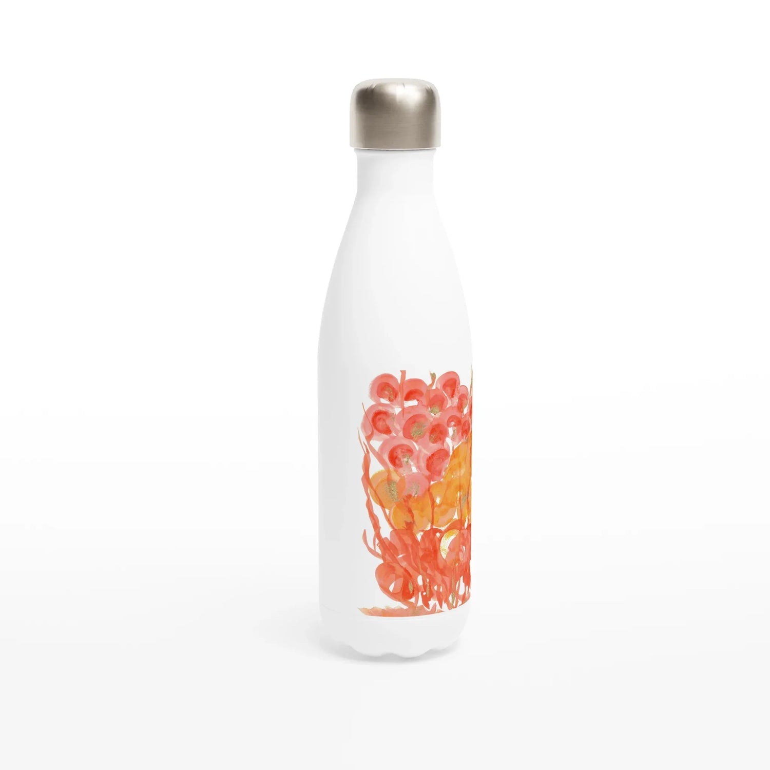Bouteille isotherme en acier inoxydable 500 ml Sunrice Floral – Design artistique exclusif - Laure Leprince - Artiste Peintre