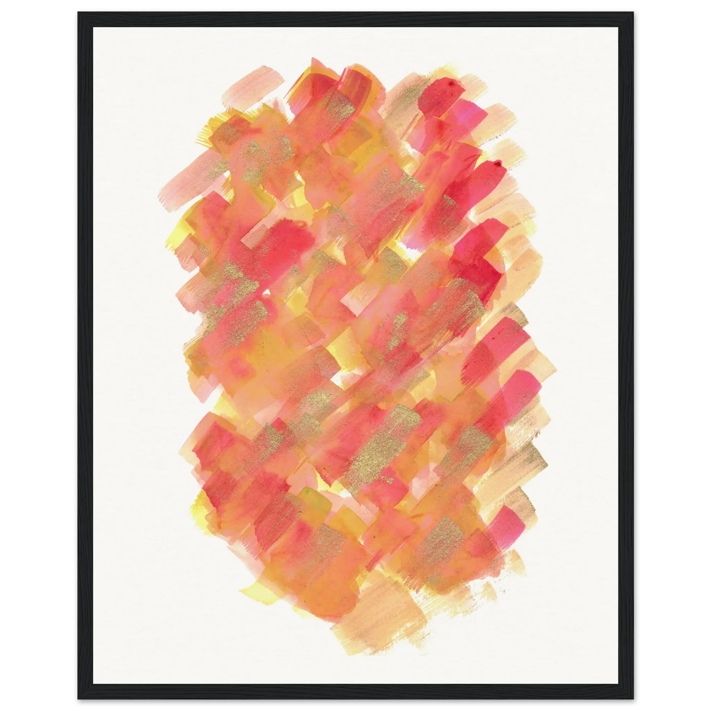 Affiche Encadrée Museum-Quality Matte Paper Wooden Framed Poste Sunset Ember - Laure Leprince - Artiste Peintre