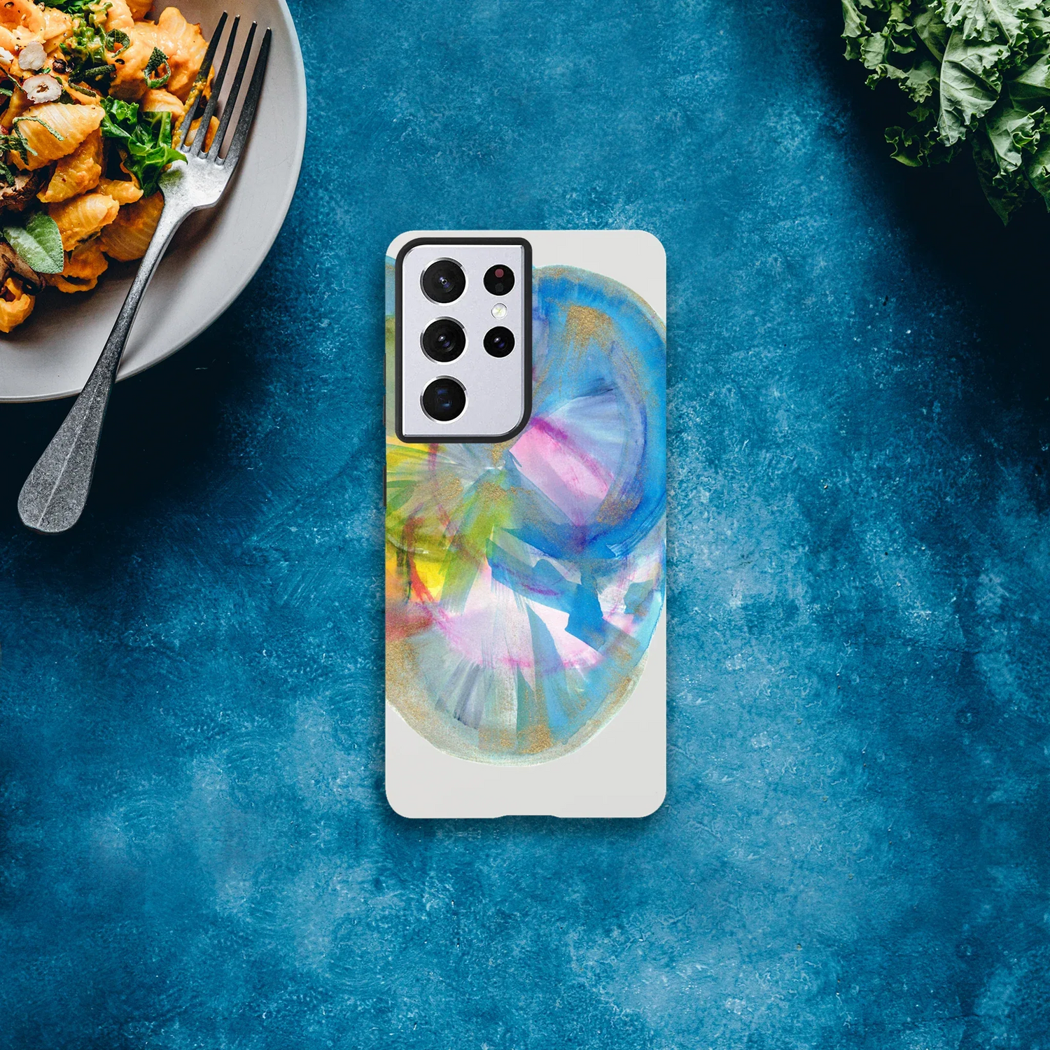 Premium Samsung Tough Case – Design Artistique Crystal Bloom - Laure Leprince - Artiste Peintre