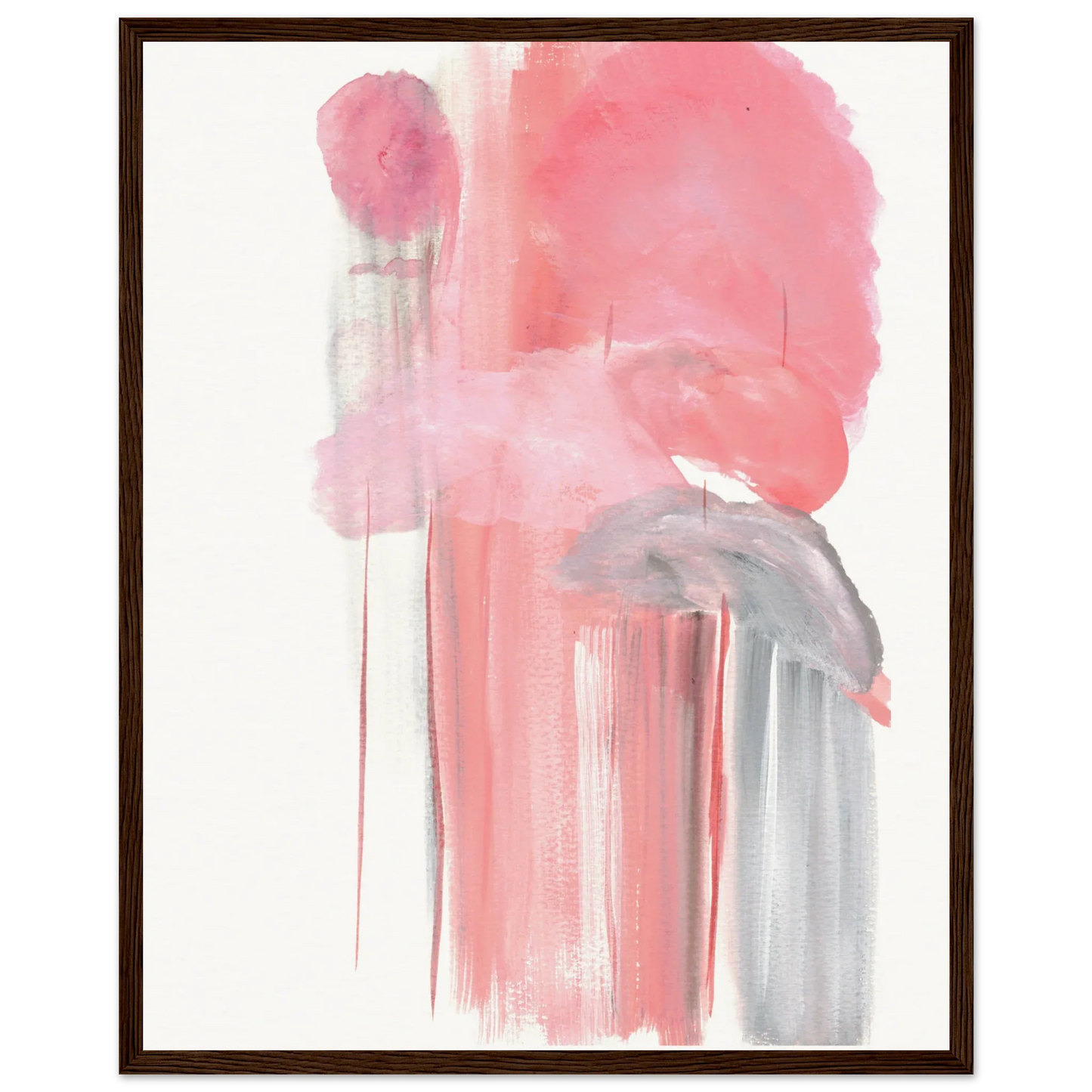Affiche Encadrée Museum-Quality Matte Paper Wooden Framed Aurora Drift - Laure Leprince - Artiste Peintre