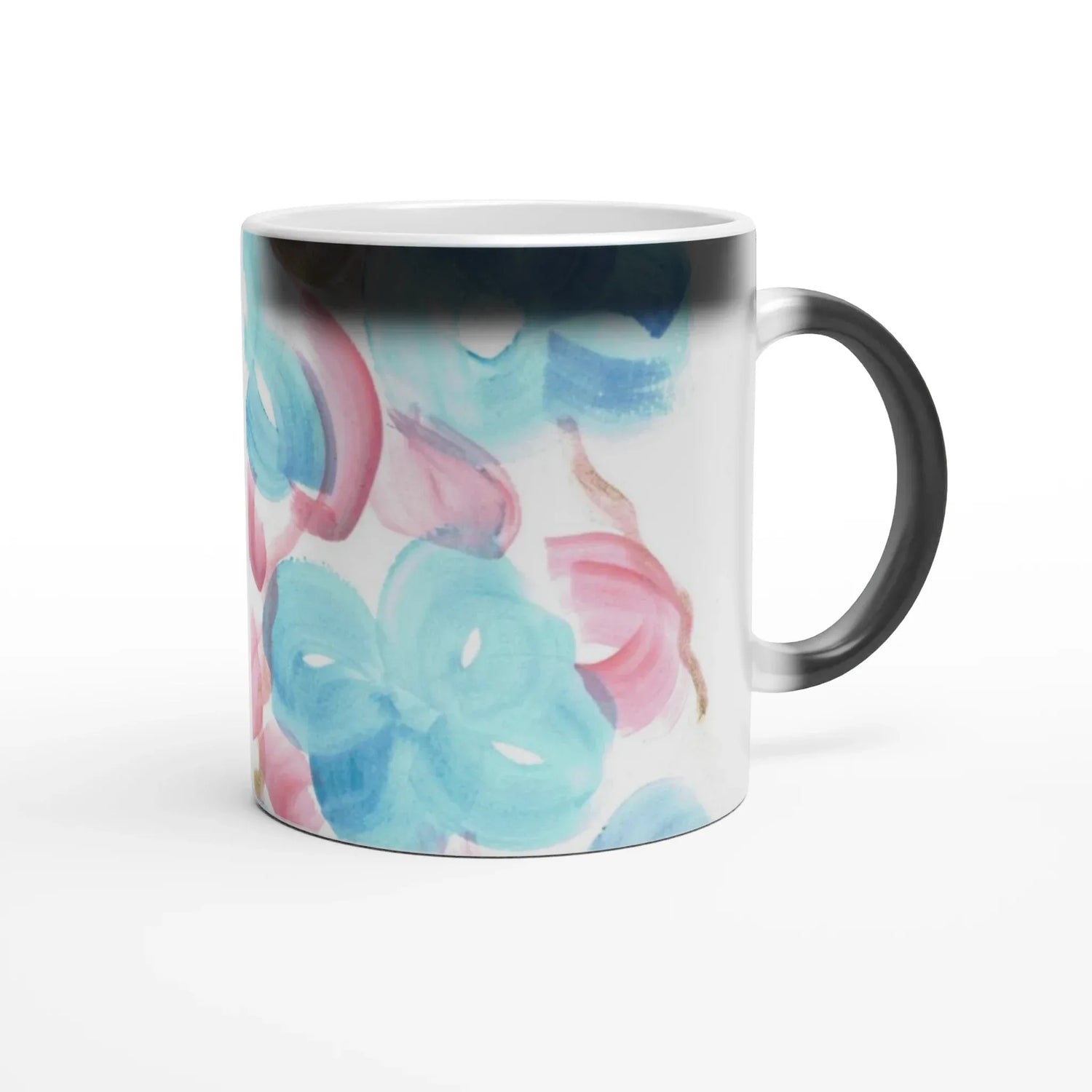 Mug magique en céramique 325 ml – Révèlez votre motif à la chaleur Masque - Laure Leprince - Artiste Peintre