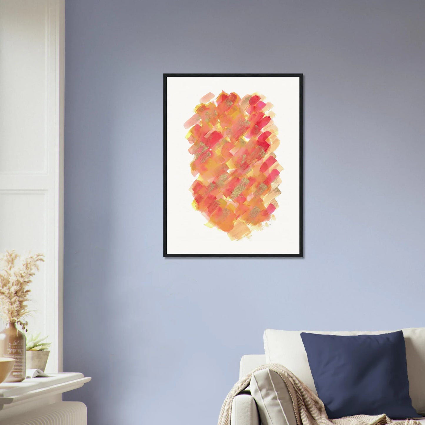 Affiche Encadrée Museum-Quality Matte Paper Wooden Framed Poste Sunset Ember - Laure Leprince - Artiste Peintre