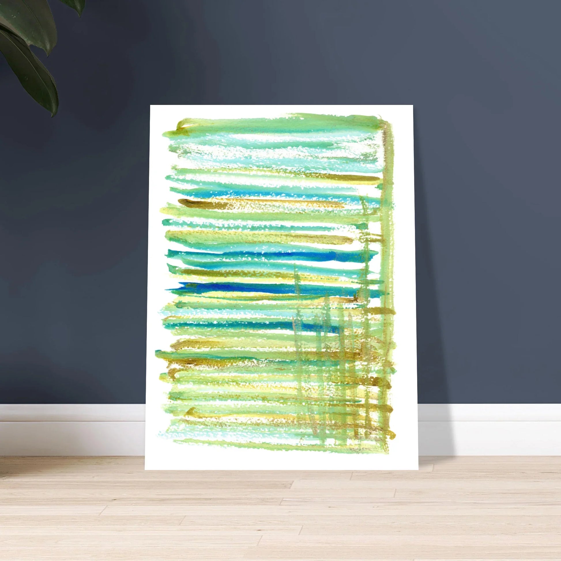 Affiche premium sur papier mat Trame – Art mural de qualité supérieure - Laure Leprince - Artiste Peintre