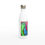 Bouteille isotherme en acier inoxydable 500 ml trouncho – Design artistique exclusif - Laure Leprince - Artiste Peintre