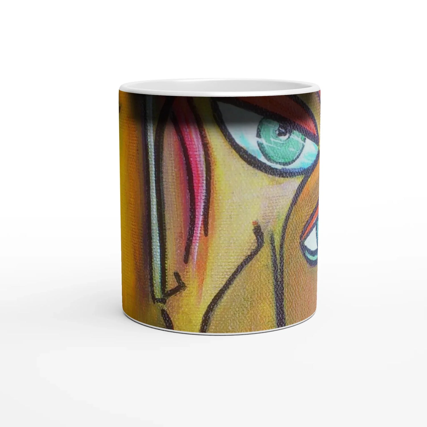 Mug magique en céramique 325 ml trouncho#2 – Révèlez votre motif à la chaleur - Laure Leprince - Artiste Peintre