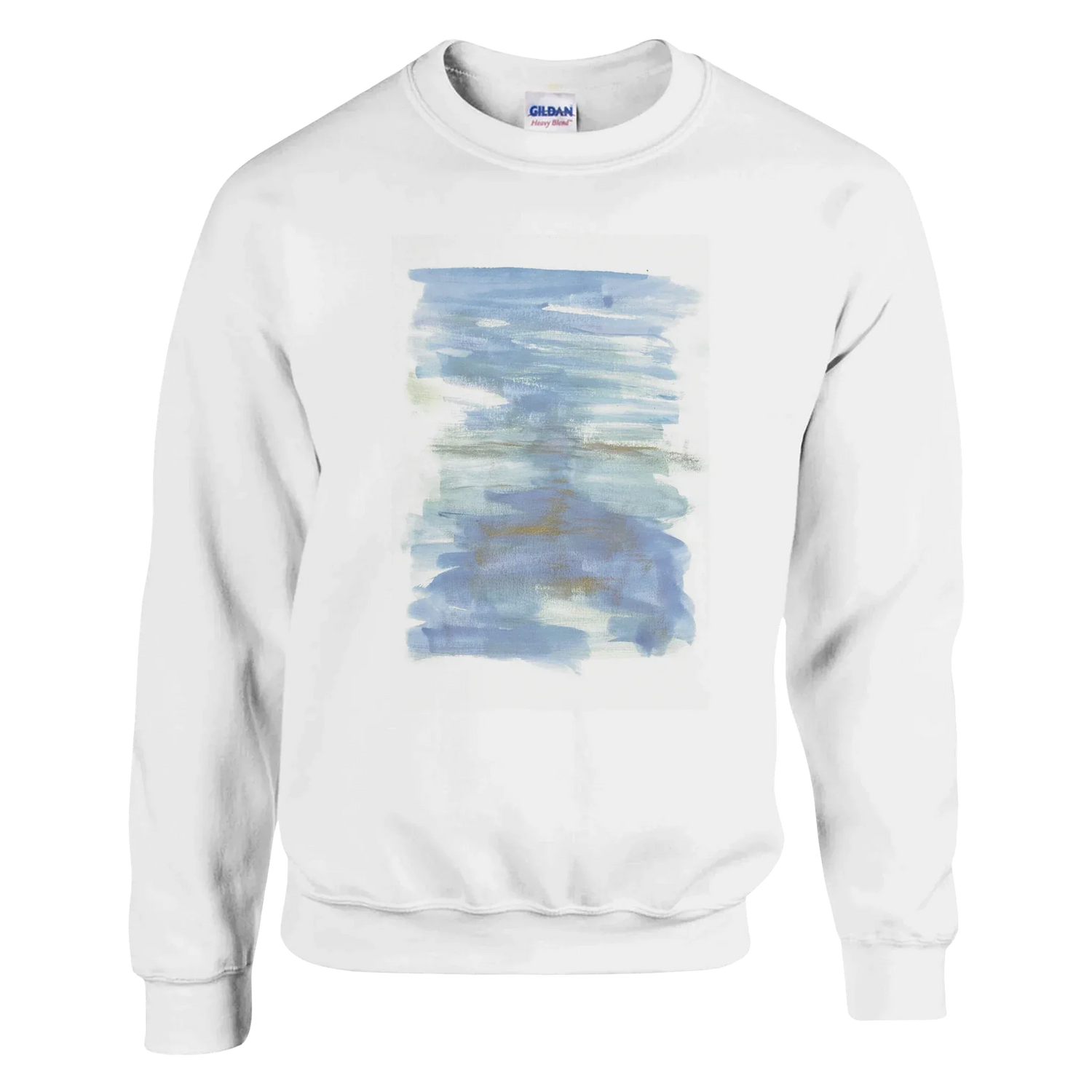 Sweatshirt Unisexe Classique Silent Water– Impression Artistique Multicolore - Laure Leprince - Artiste Peintre