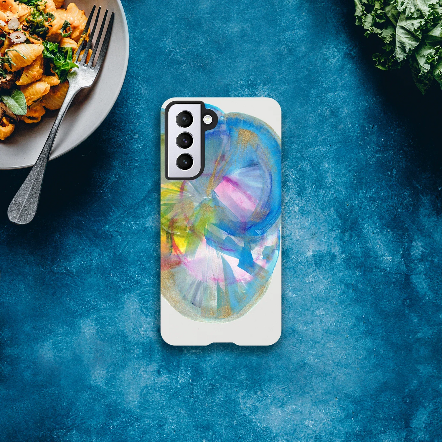 Premium Samsung Tough Case – Design Artistique Crystal Bloom - Laure Leprince - Artiste Peintre