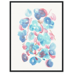 Affiche Encadrée Museum-Quality Matte Paper Wooden Framed Masque - Laure Leprince - Artiste Peintre