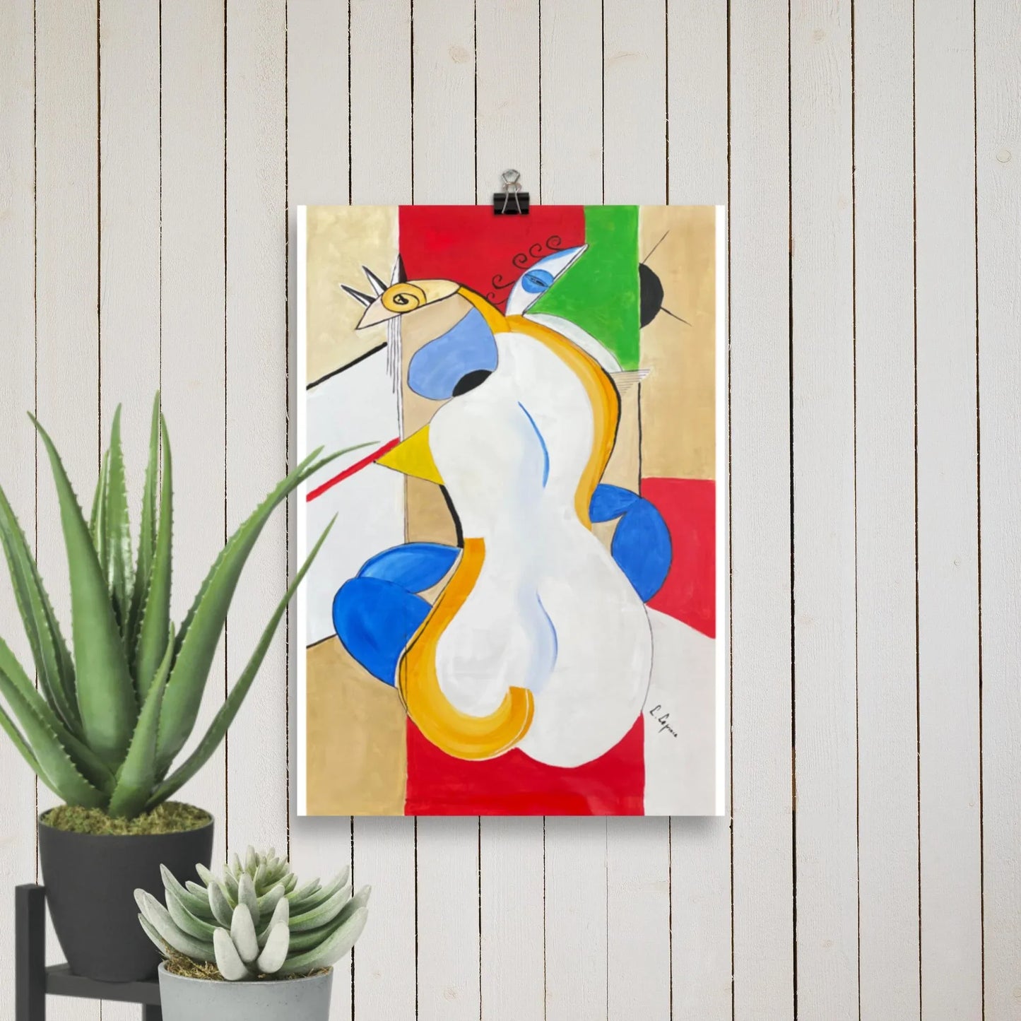 Laure Leprince Original artwork Museum-quality posters made on thick matte paper - Laure Leprince - Artiste Peintre