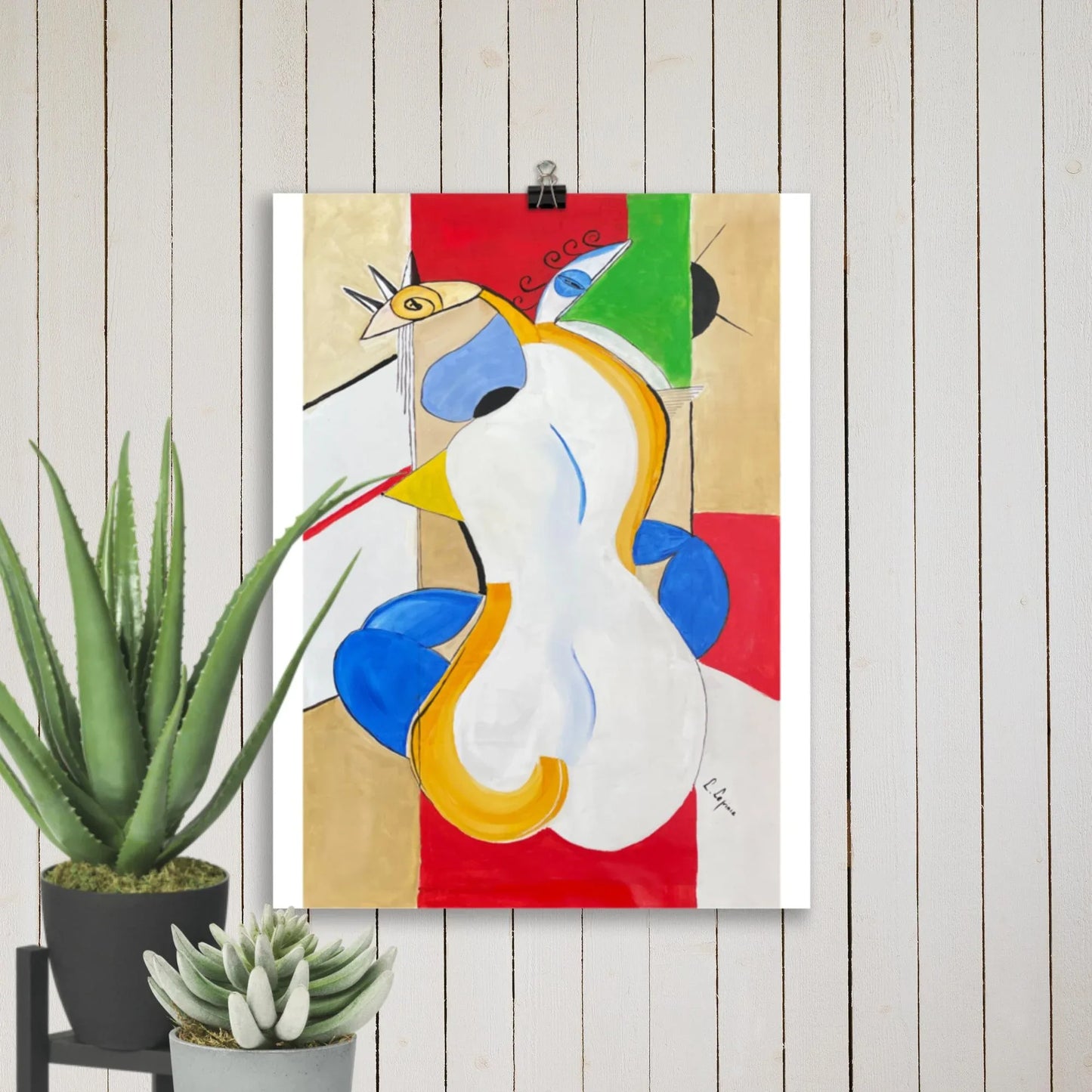 Laure Leprince Original artwork Museum-quality posters made on thick matte paper - Laure Leprince - Artiste Peintre