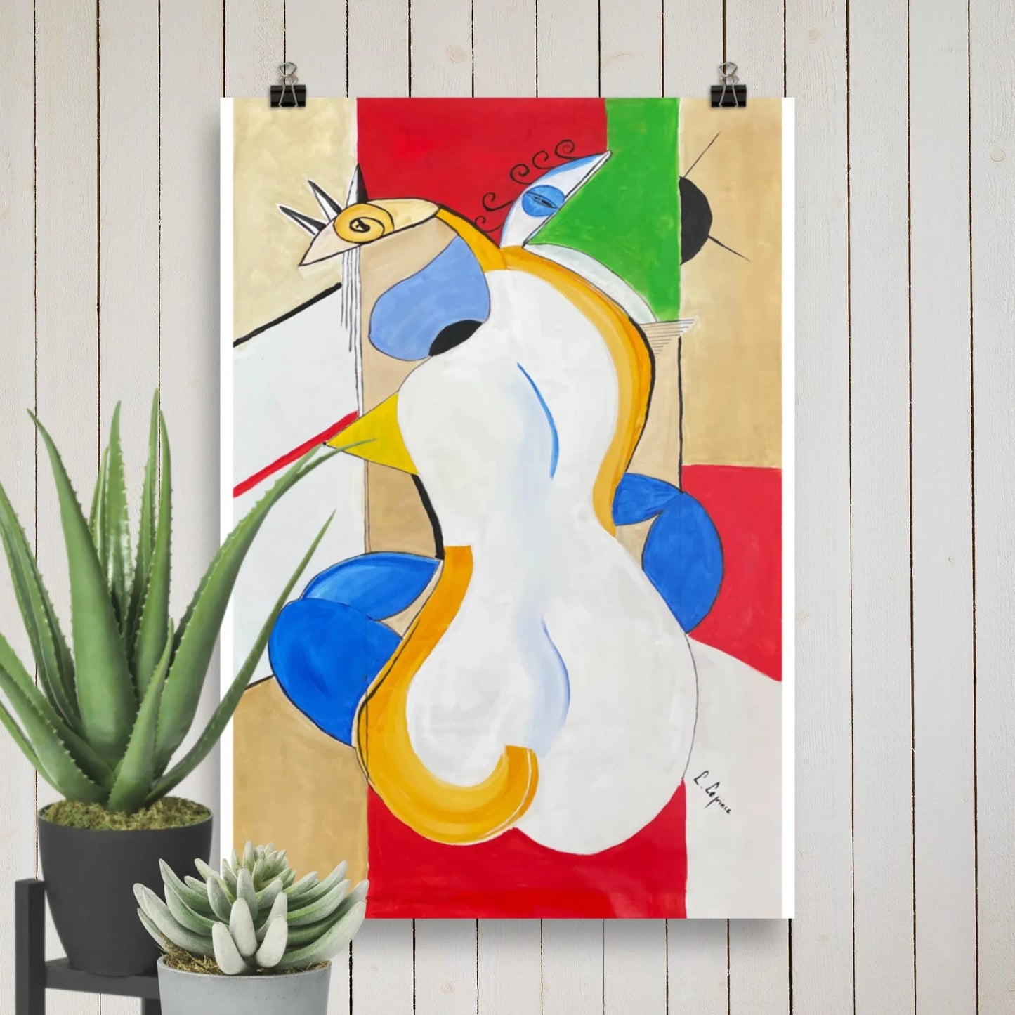 Laure Leprince Original artwork Museum-quality posters made on thick matte paper - Laure Leprince - Artiste Peintre