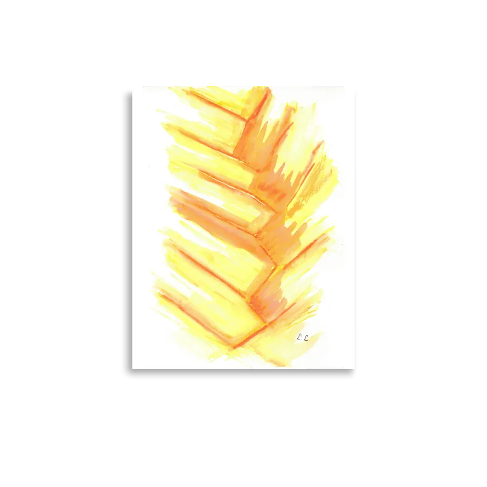 Affiche Flux solaire - Laure Leprince - Artiste Peintre