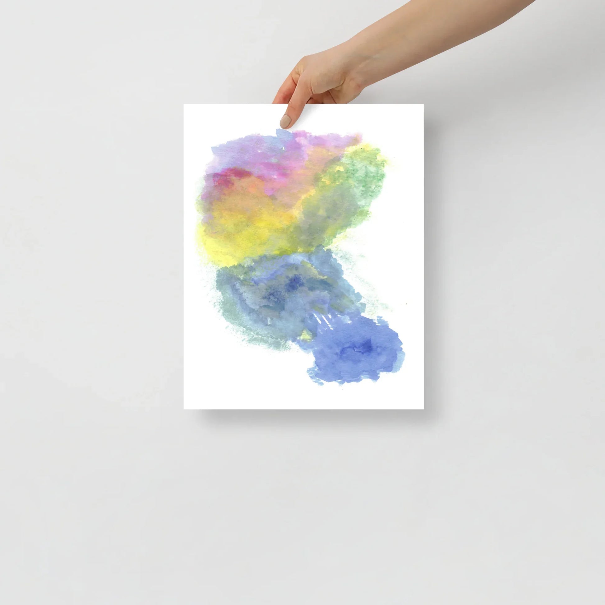 Affiche Aquarelle Abstraite RDJ 10 - Laure Leprince - Artiste Peintre