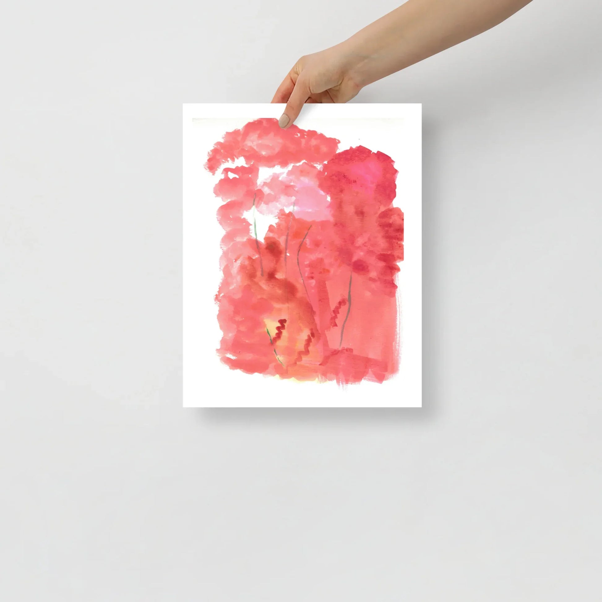 Poster Aquarelle Abstraire RDJ 11 - Laure Leprince - Artiste Peintre