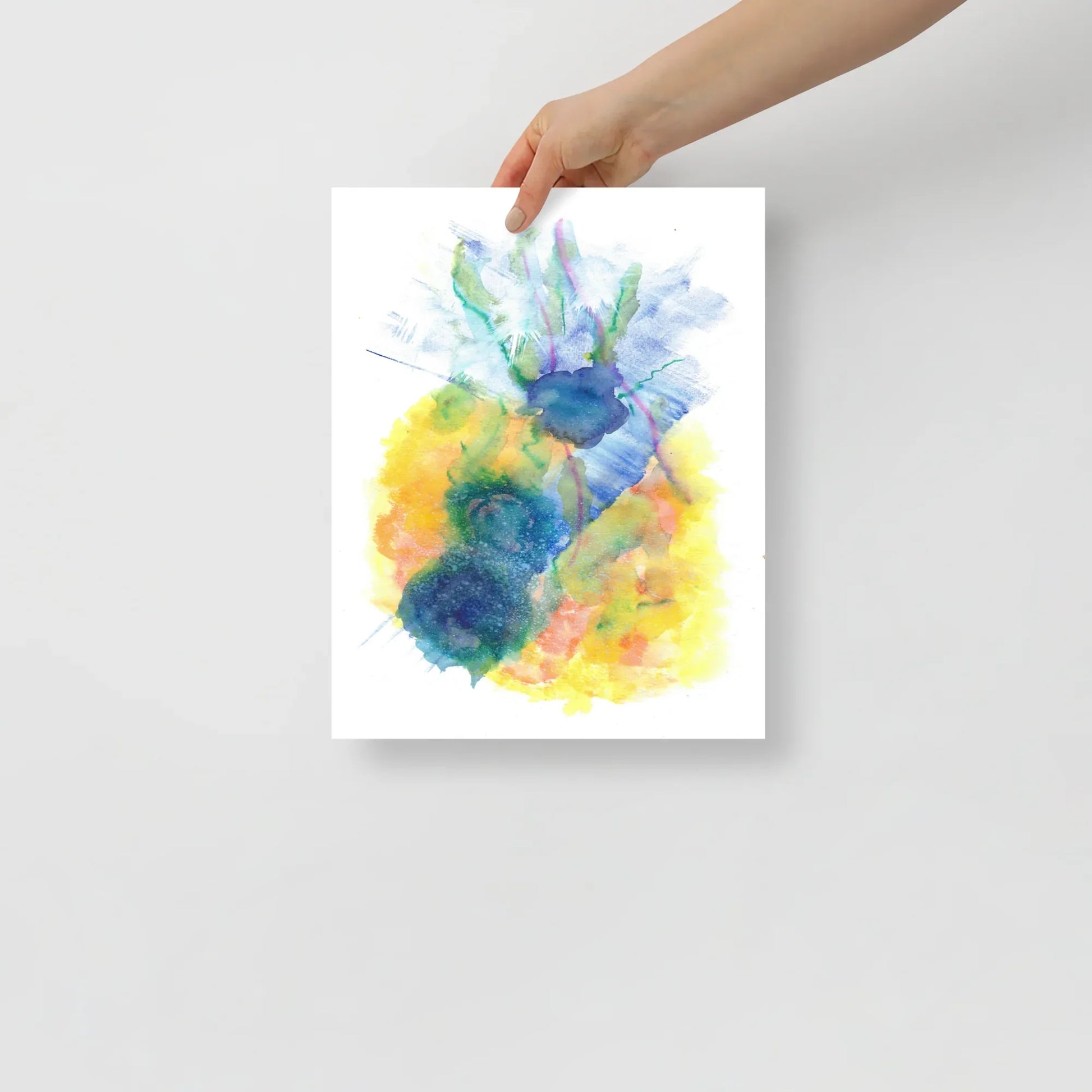 Affiche Aquarelle Abstraite RDJ 31 - Laure Leprince - Artiste Peintre