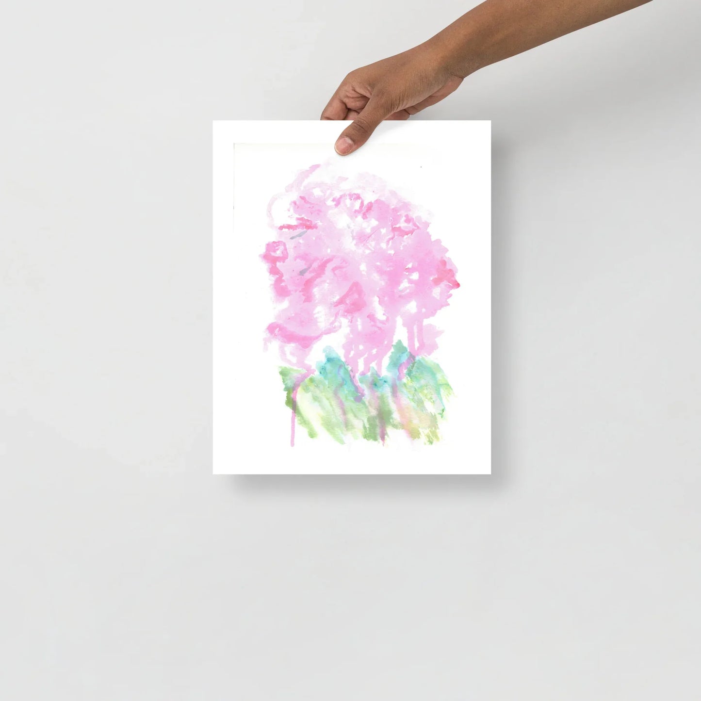 Affiche Aquarelle Abstraite RDJ 32 - Laure Leprince - Artiste Peintre