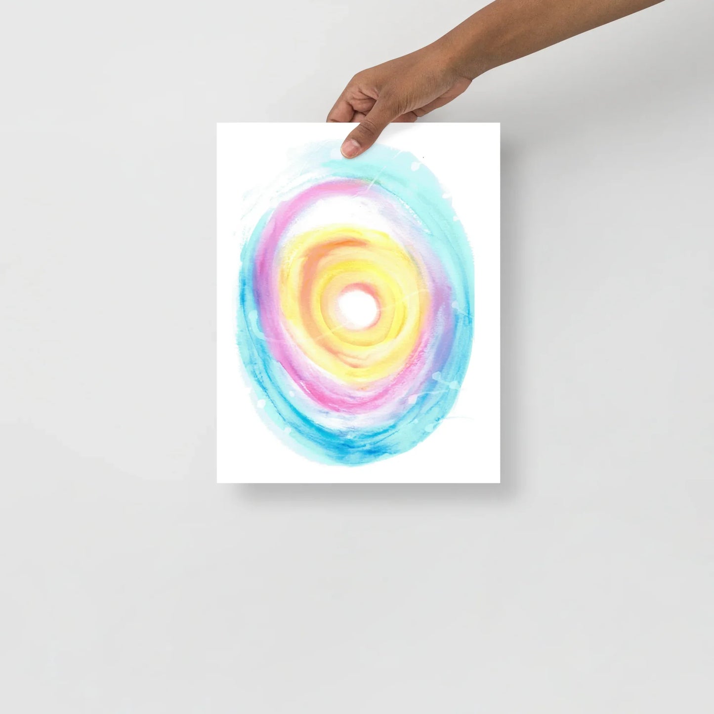 Affiche Aquarelle Abstraite RDJ 36 - Laure Leprince - Artiste Peintre