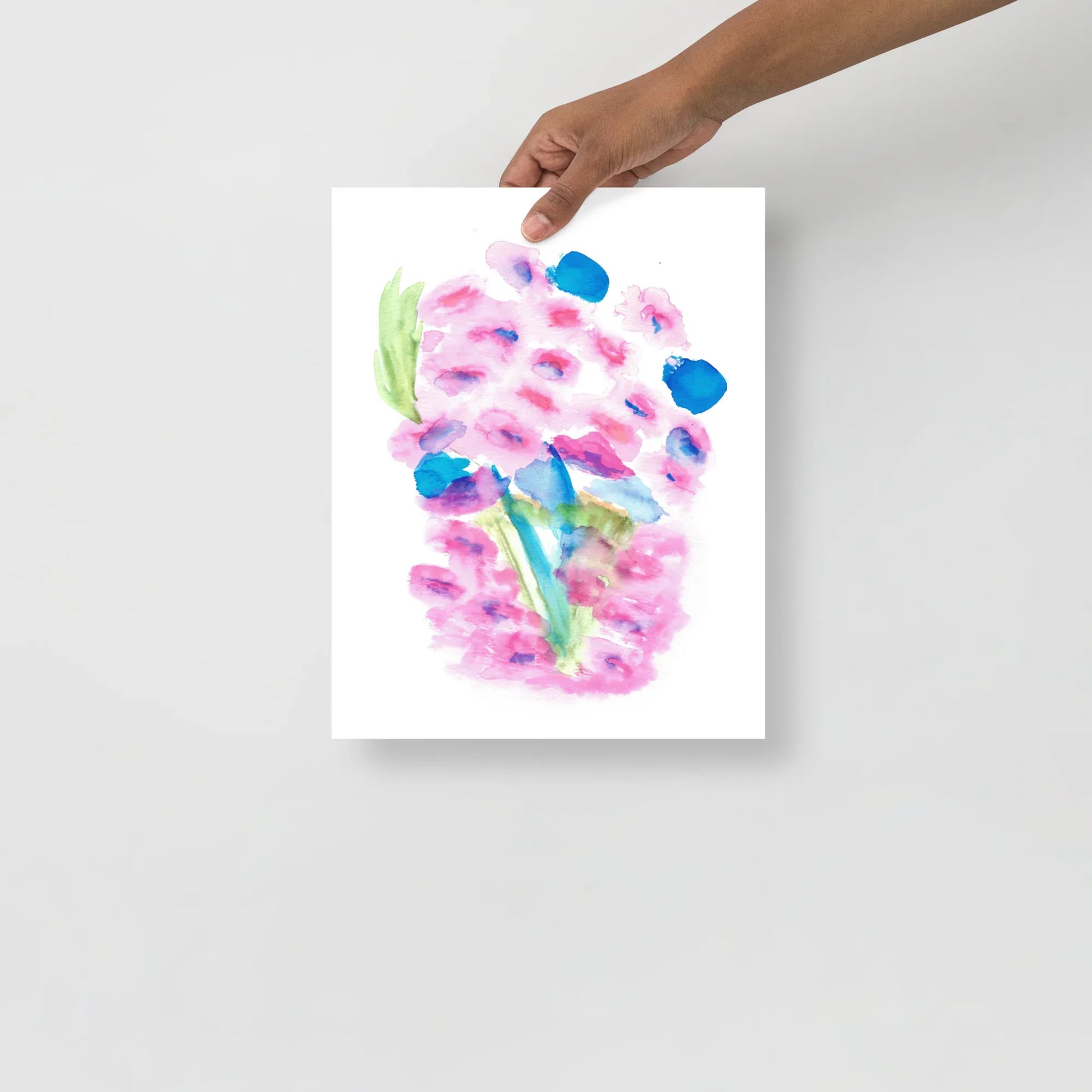 Affiche Aquarelle Abstraite RDJ 41 - Laure Leprince - Artiste Peintre
