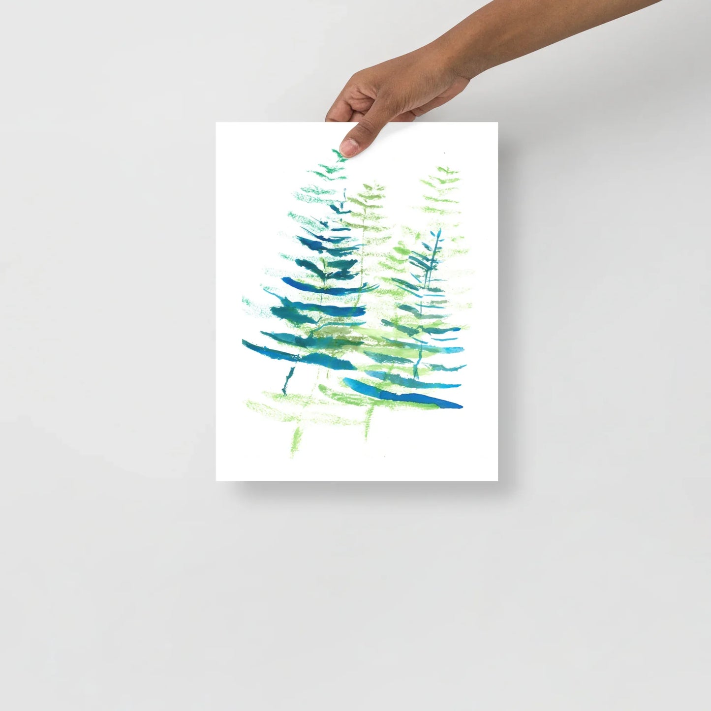 Affiche Aquarelle Abstraite RDJ 50 - Laure Leprince - Artiste Peintre