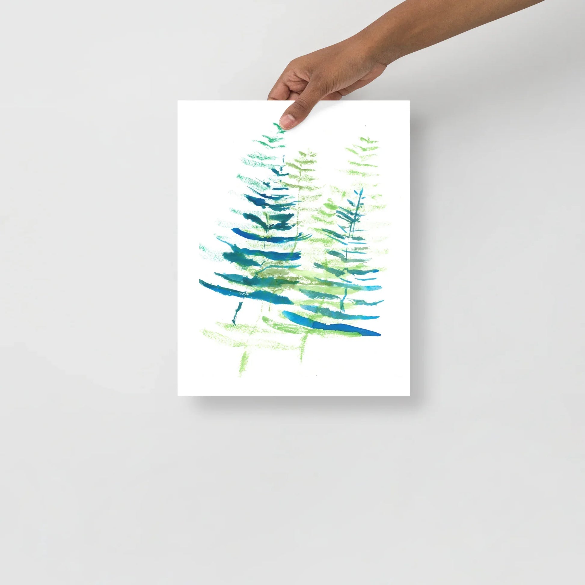 Affiche Aquarelle Abstraite RDJ 50 - Laure Leprince - Artiste Peintre