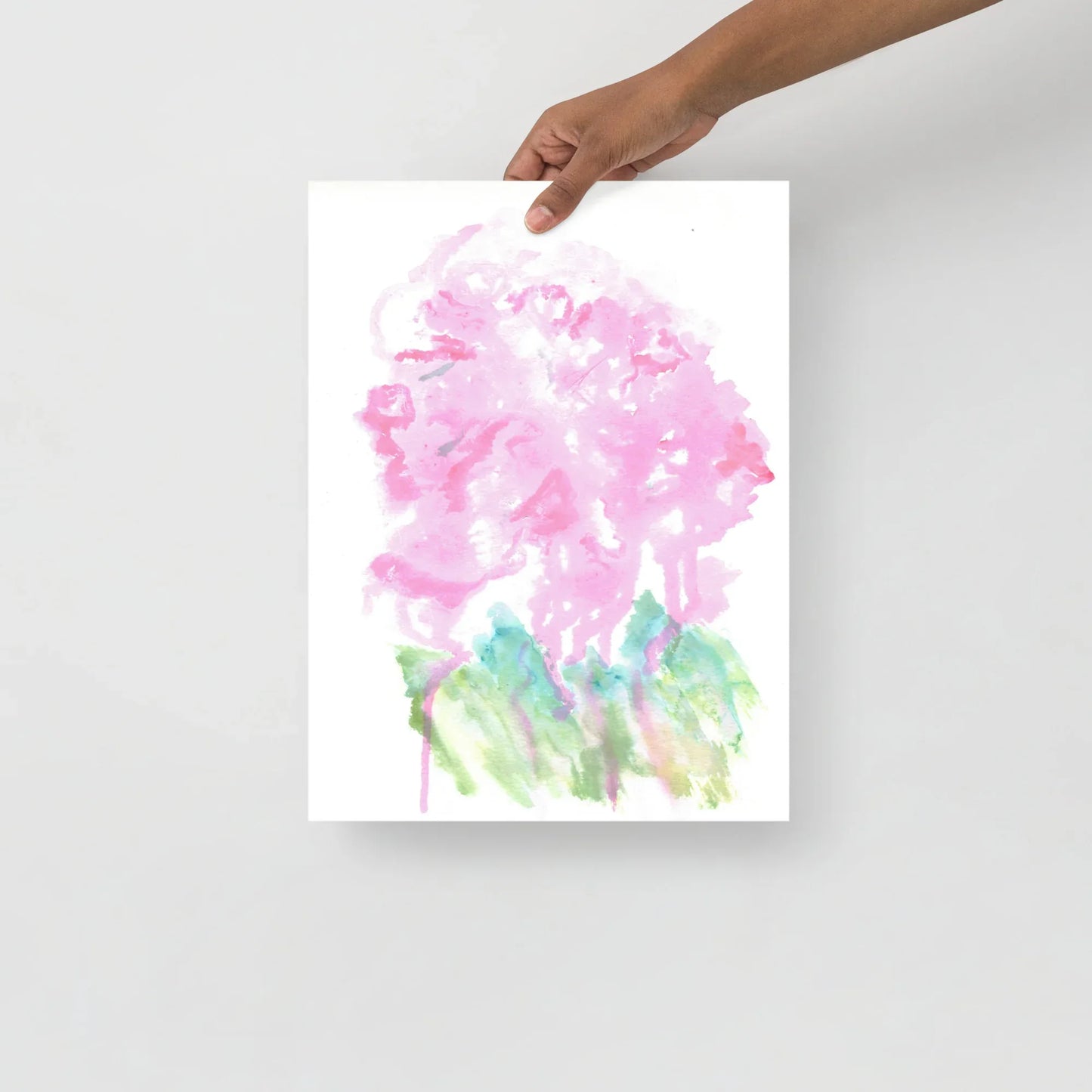 Affiche Aquarelle Abstraite RDJ 32 - Laure Leprince - Artiste Peintre