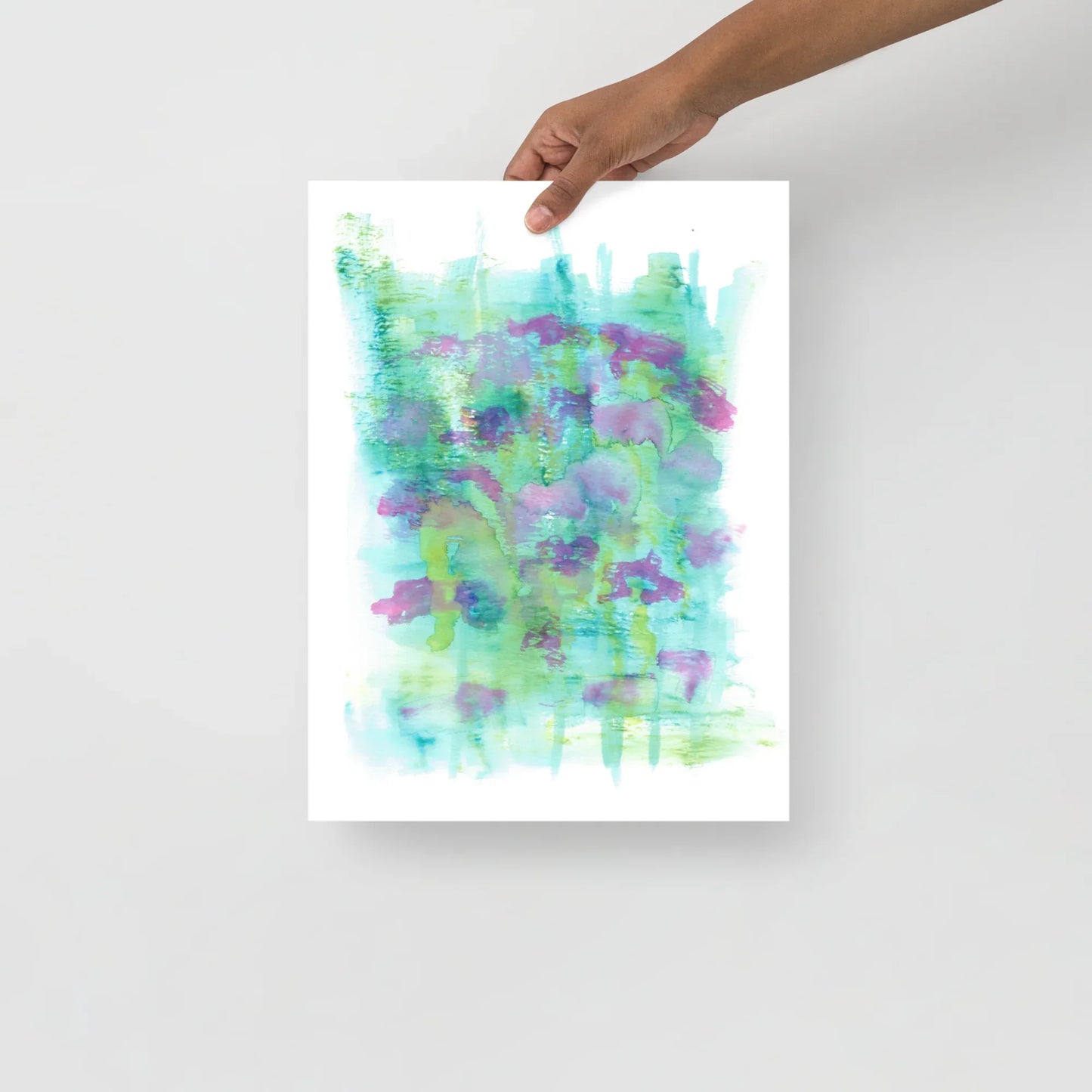 Affiche Aquarelle Abstraite RDJ 33 - Laure Leprince - Artiste Peintre