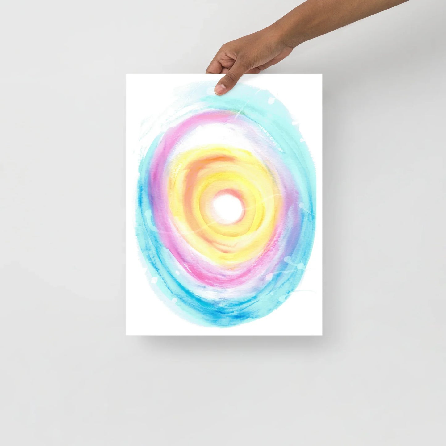 Affiche Aquarelle Abstraite RDJ 36 - Laure Leprince - Artiste Peintre