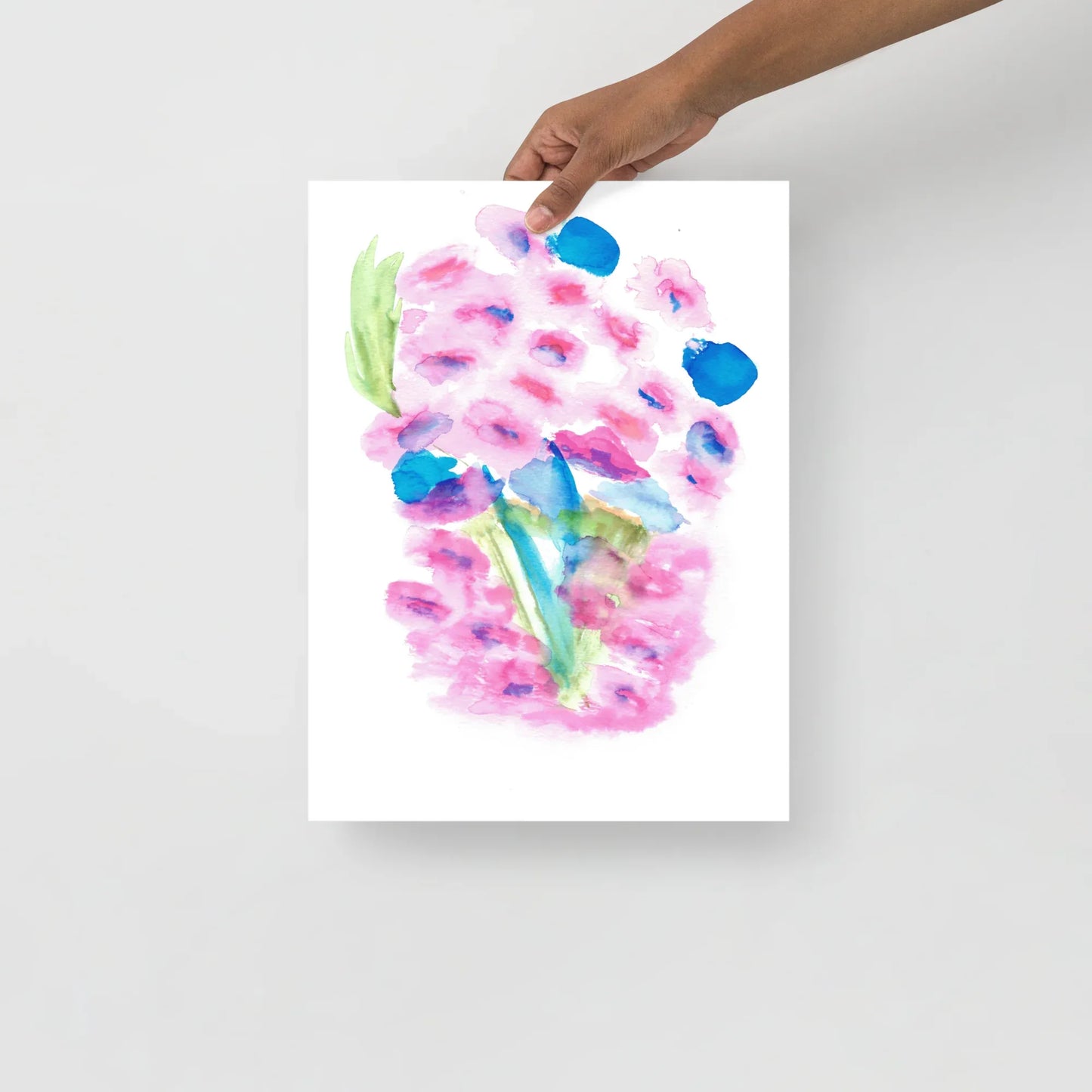 Affiche Aquarelle Abstraite RDJ 41 - Laure Leprince - Artiste Peintre